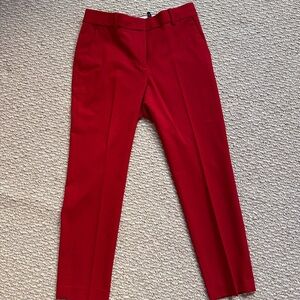 Theory Red Pants